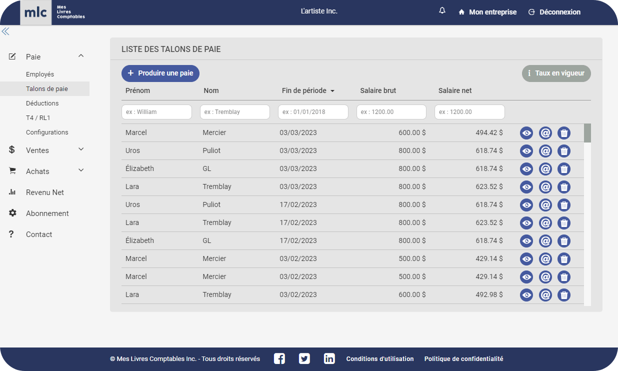 Logiciel comptable: présentation